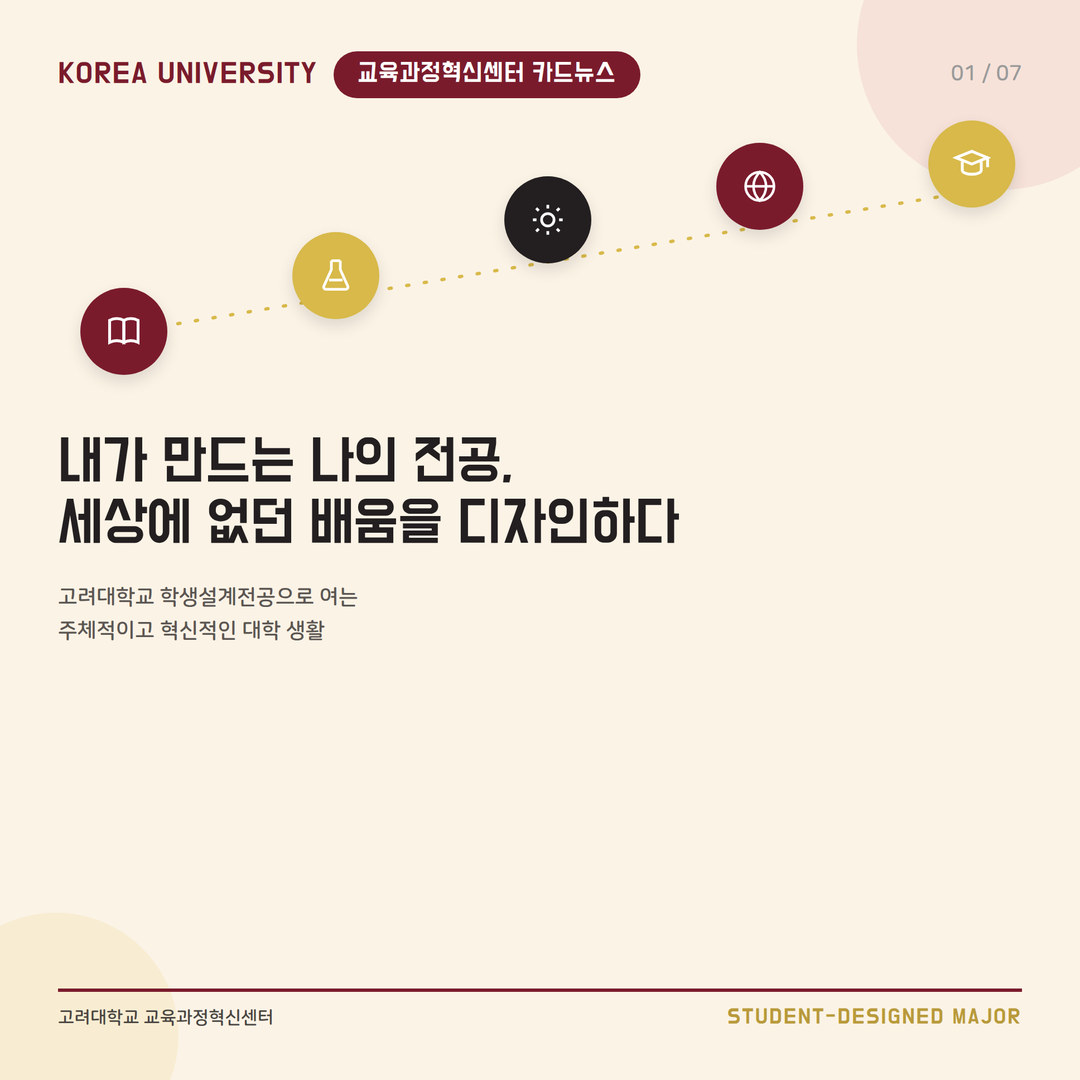 내가 만드는 나의 전공, 세상에 없던 배움을 디자인하다